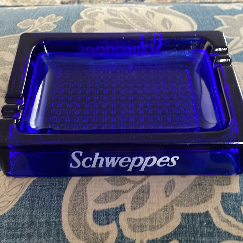 Schweppes ashtray